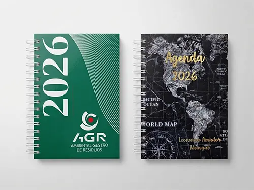 Agendas e Cadernos personalizados